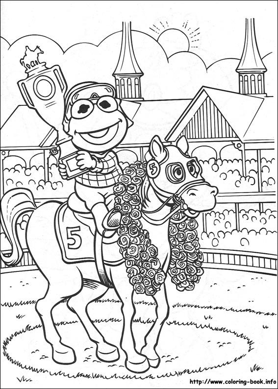 Muppet Babies coloring picture